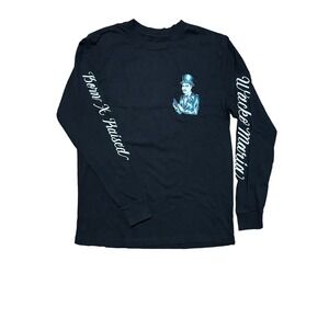 Born X Raised X Wacko Maria Long Sleeve T Shirt Medium Black NEW NWOT